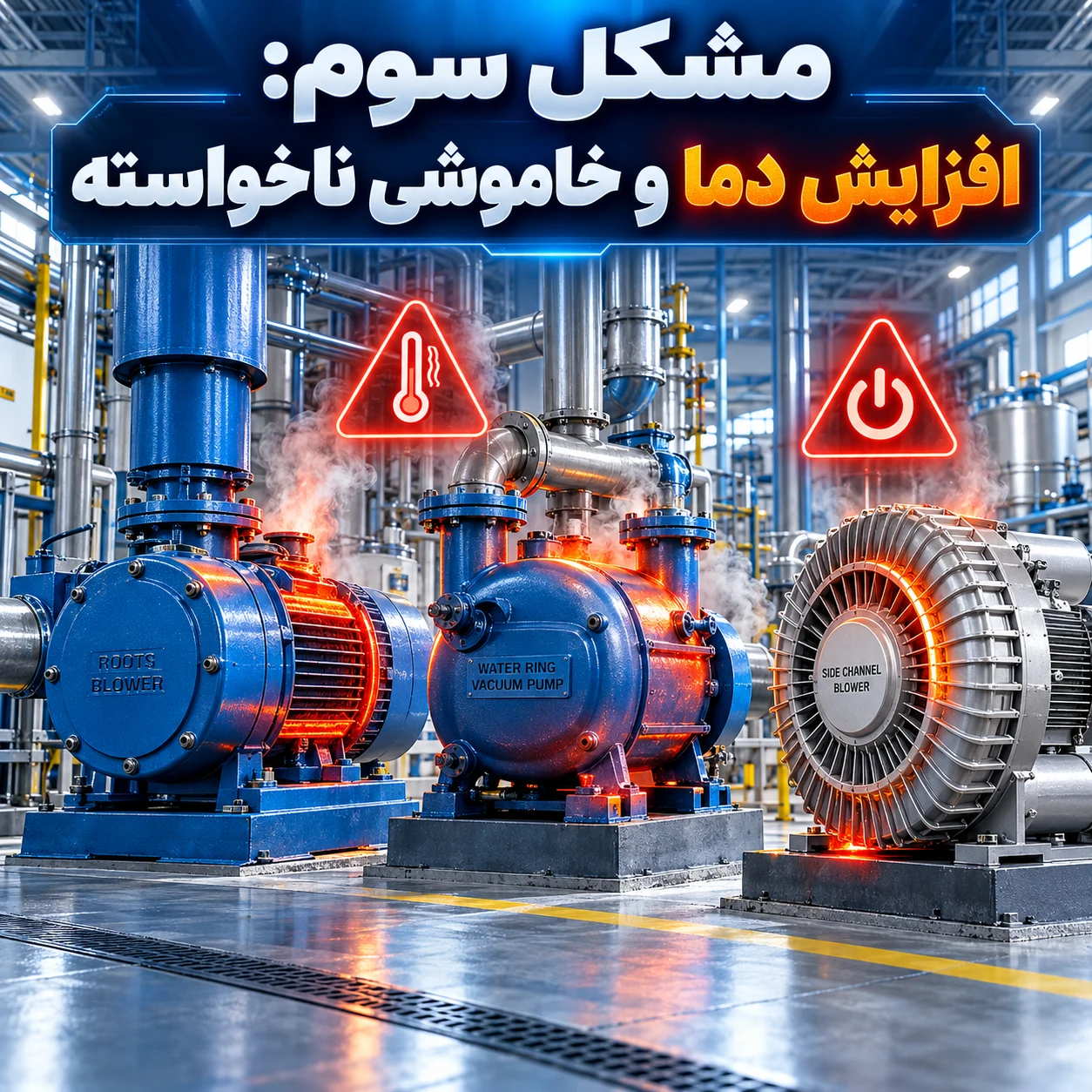 راهکارهای بهبود عملکرد سیستم های انتقال هوا و خلأ با روتس بلوئر لانگ تک، پمپ وکیوم آبی و ساید چنل گرینکو راهکارهای بهبود عملکرد سیستم های انتقال هوا و خلأ با روتس بلوئر لانگ تک، پمپ وکیوم آبی و ساید چنل گرینکو